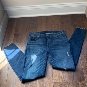Hudson Krista Super Skinny Distressed Jeans - 29